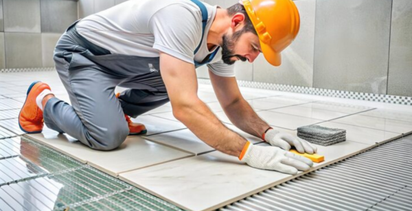 Wie ein Fliesenleger Ihr Zuhause perfekt verschönert