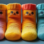 lustige Kinderstrümpfe